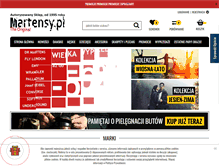 Tablet Screenshot of martensy.pl